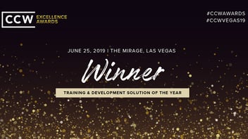 2019 Training & Development Solution of the Year award