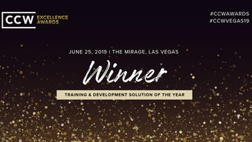 2019 Training & Development Solution of the Year award