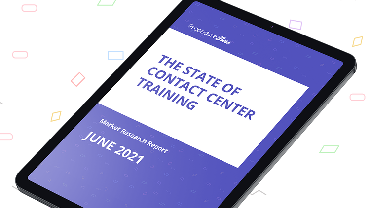 The state of contact center training